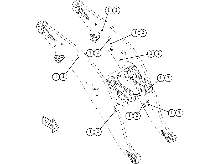 HARDWARE GP-LOADER FRAME 5107227 CAT