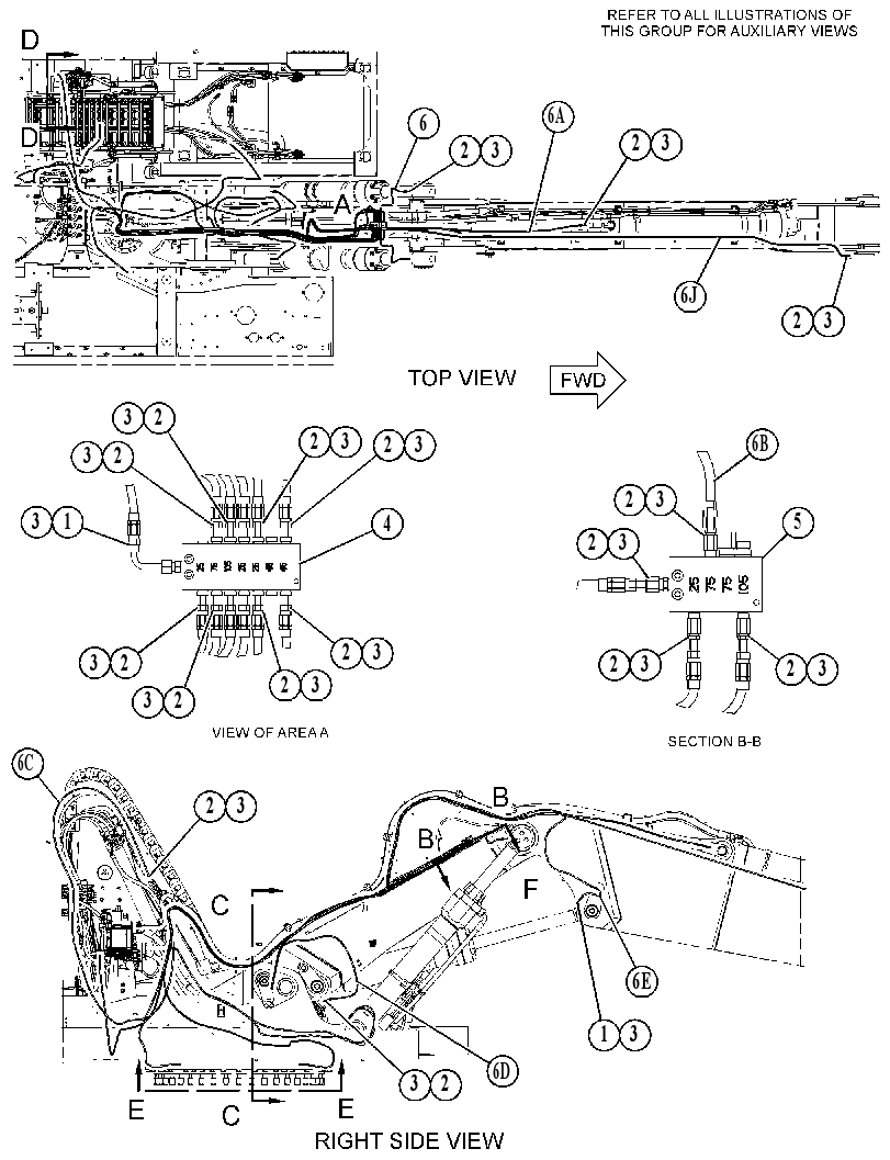 Трубопроводы смазки 4801465 CAT