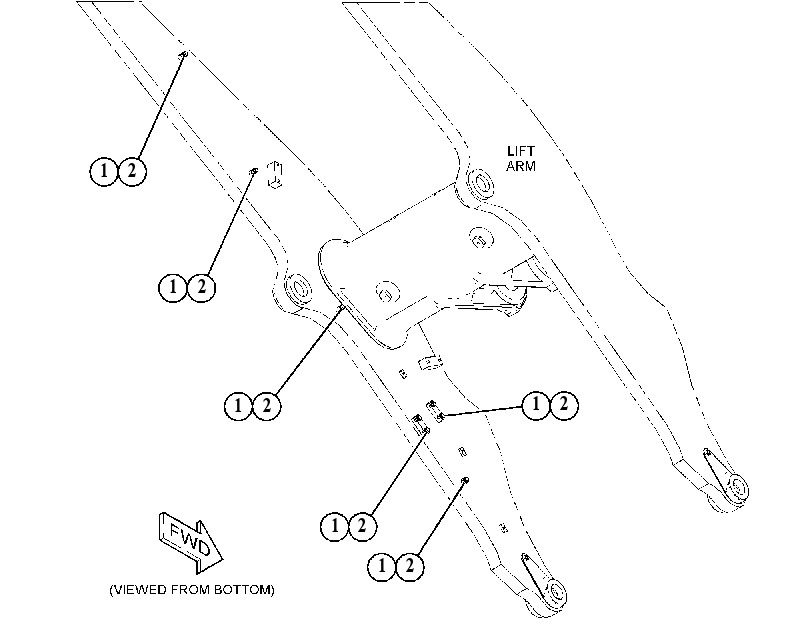 HARDWARE GP-MOUNTING 5104124 CAT