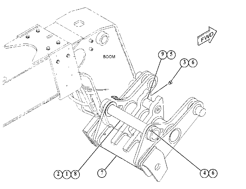 COUPLER & MTG GP-QUICK 5010751 CAT