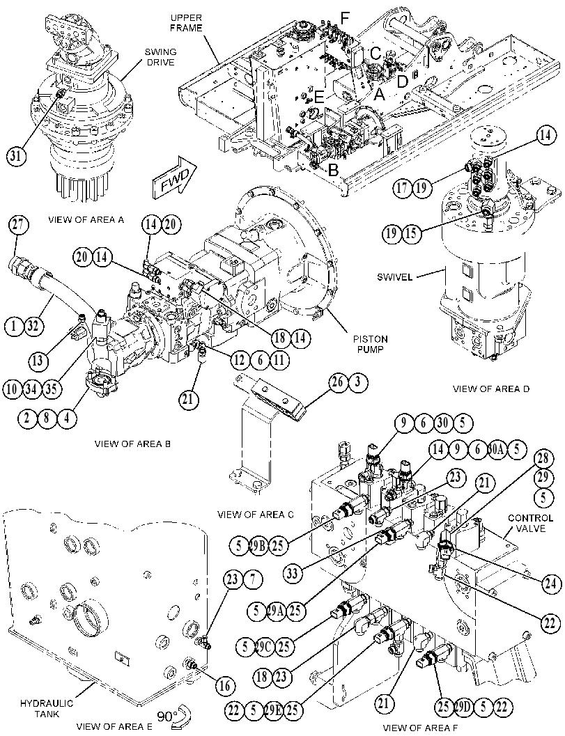 LINES GP-CAB RISER 5033993 CAT