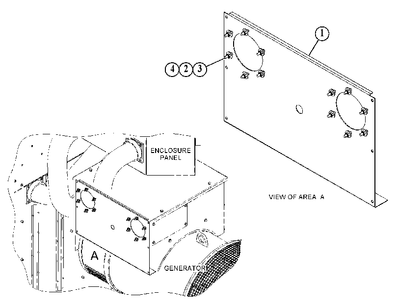 PANEL GP-SCREEN 4361188 CAT