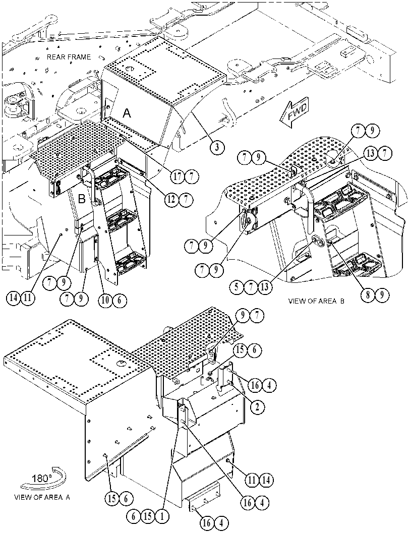 PLATFORM GP-SERVICE 5048206 CAT