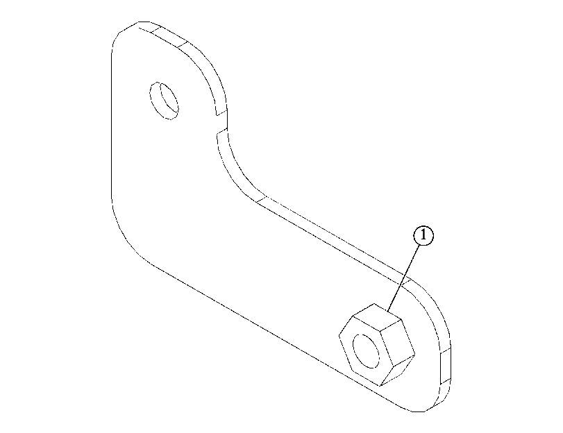 BRACKET AS 4928488 CAT