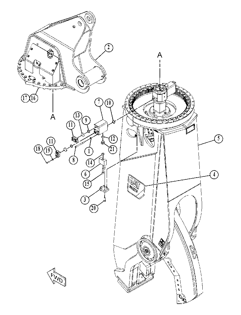 SHEAR AR-HYDRAULIC 4359356 CAT