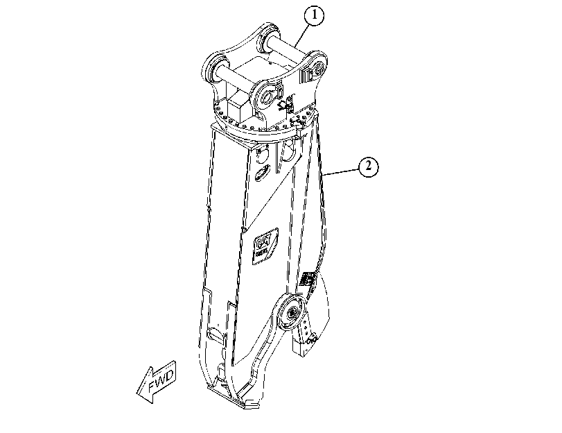 SHEAR AR-HYDRAULIC 5019059 CAT