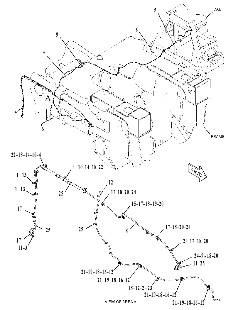 KIT-WIRING 3540197 CAT