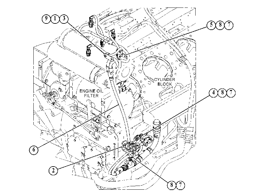 HARNESS GP-ENGINE 4773979 CAT