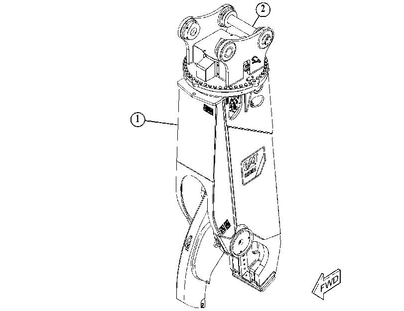 SHEAR AR-HYDRAULIC 5099579 CAT