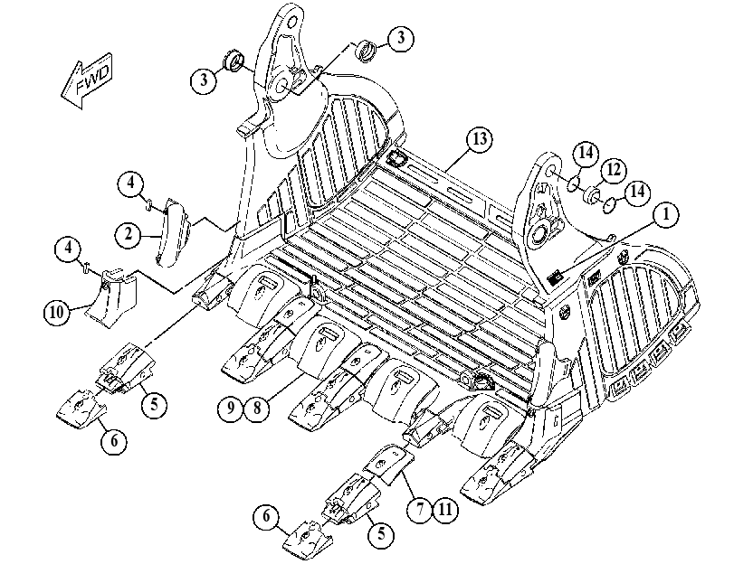 BOWL GP 4642050 CAT