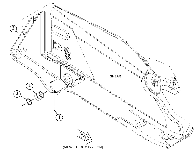 MOUNTING GP-WORK TOOL 3848783 CAT