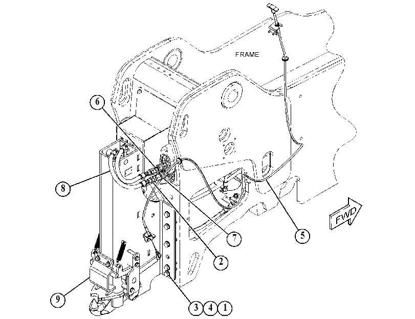HITCH GP 4854152 CAT