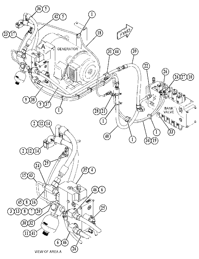 VALVE & LINES GP 4790230 CAT