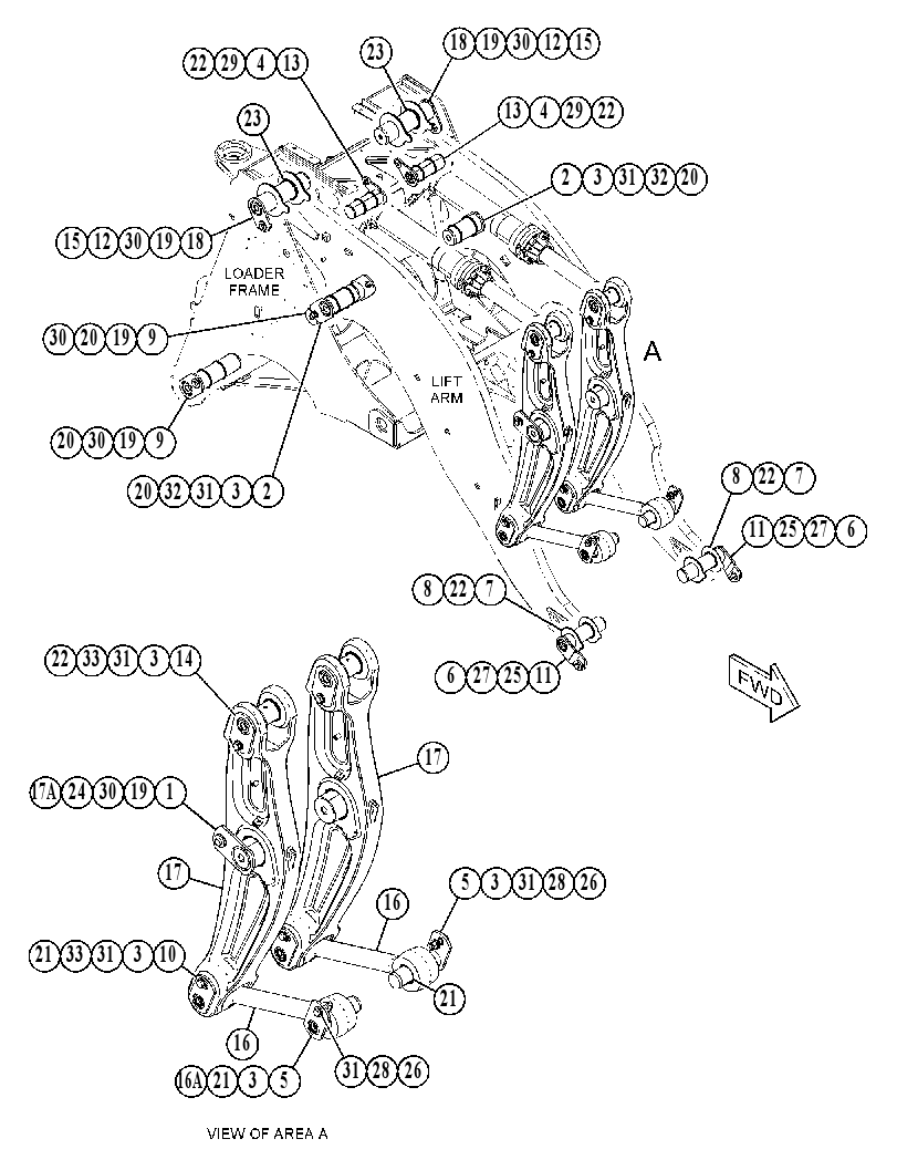 LEVER GP-TILT 4989772 CAT