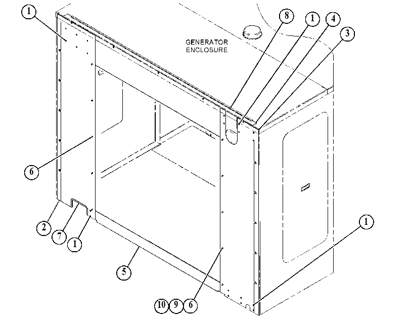 PANEL GP-SCREEN 4616263 CAT