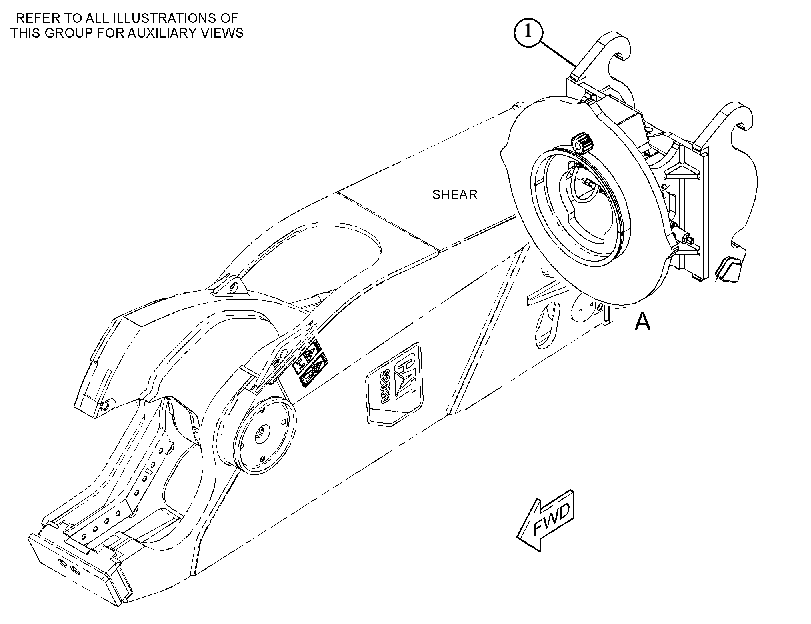 ROTATOR GP-HYDRAULIC 4638732 CAT