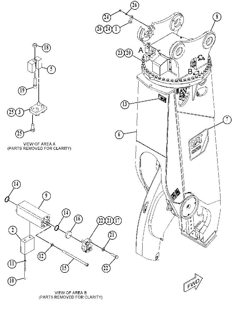 SHEAR GP-HYDRAULIC 5099577 CAT