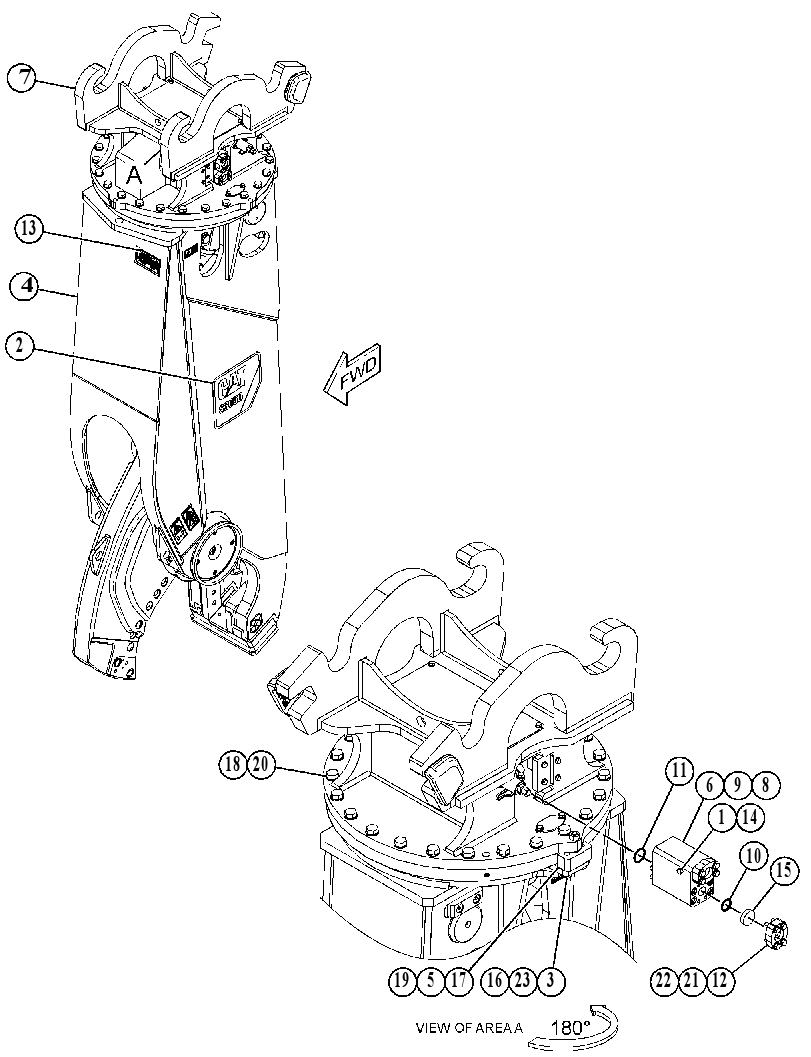 SHEAR GP-HYDRAULIC 5141280 CAT