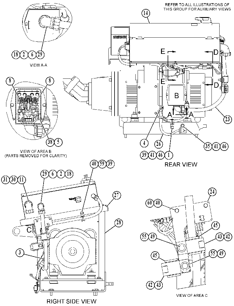 GENERATOR MTG & CONTROL GP 4760310 CAT