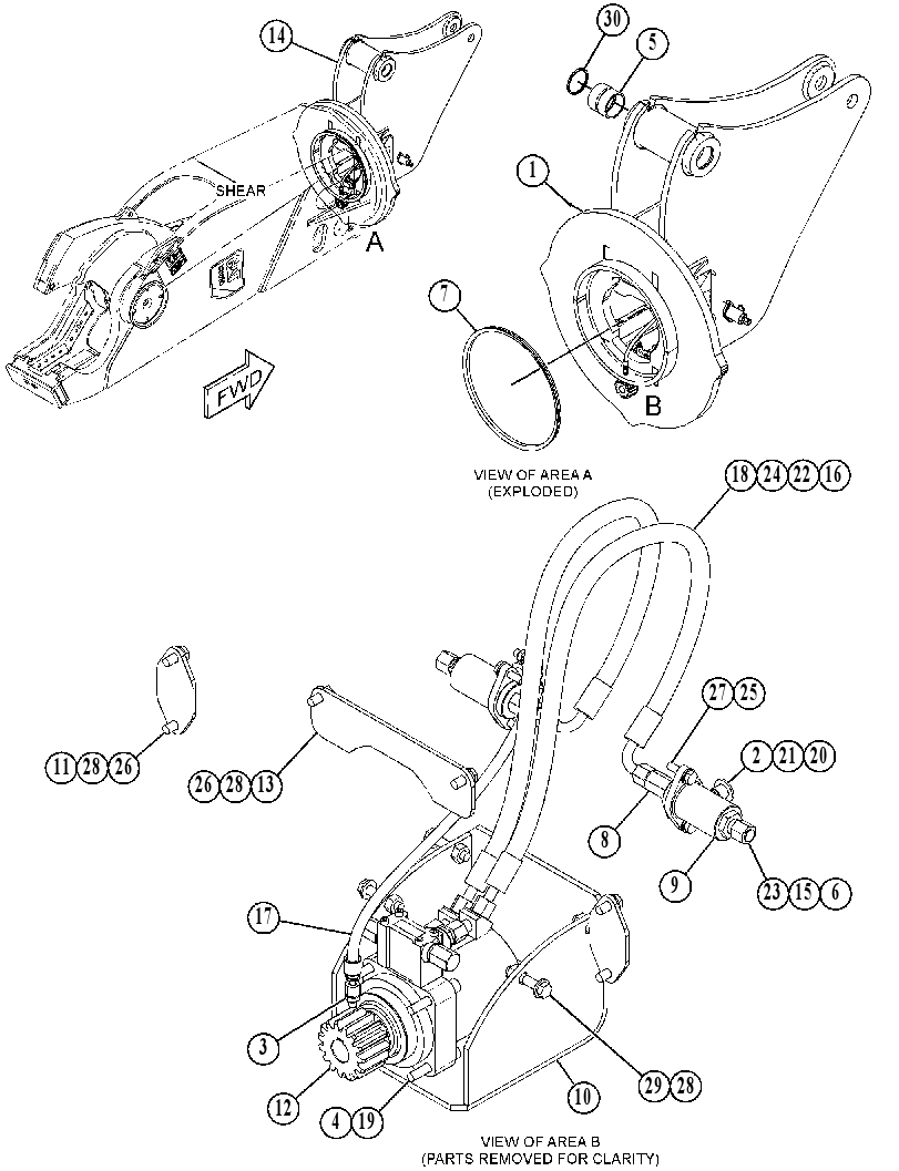 ROTATOR GP-HYDRAULIC 4459492 CAT