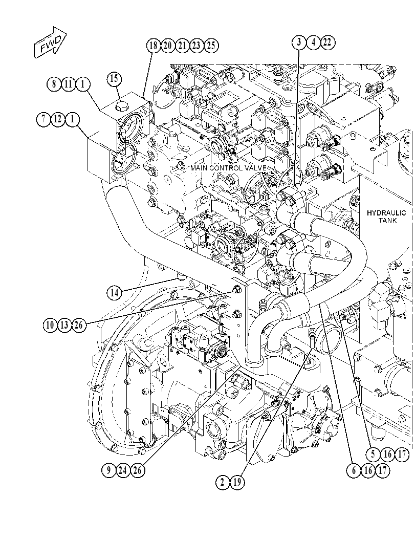 LINES GP-CONTROL 4588240 CAT