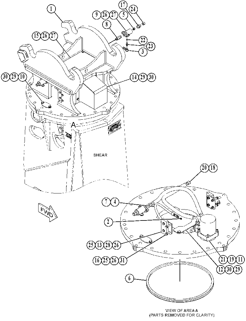 ROTATOR GP-HYDRAULIC 5138356 CAT