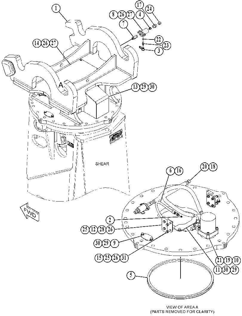 ROTATOR GP-HYDRAULIC 5141281 CAT