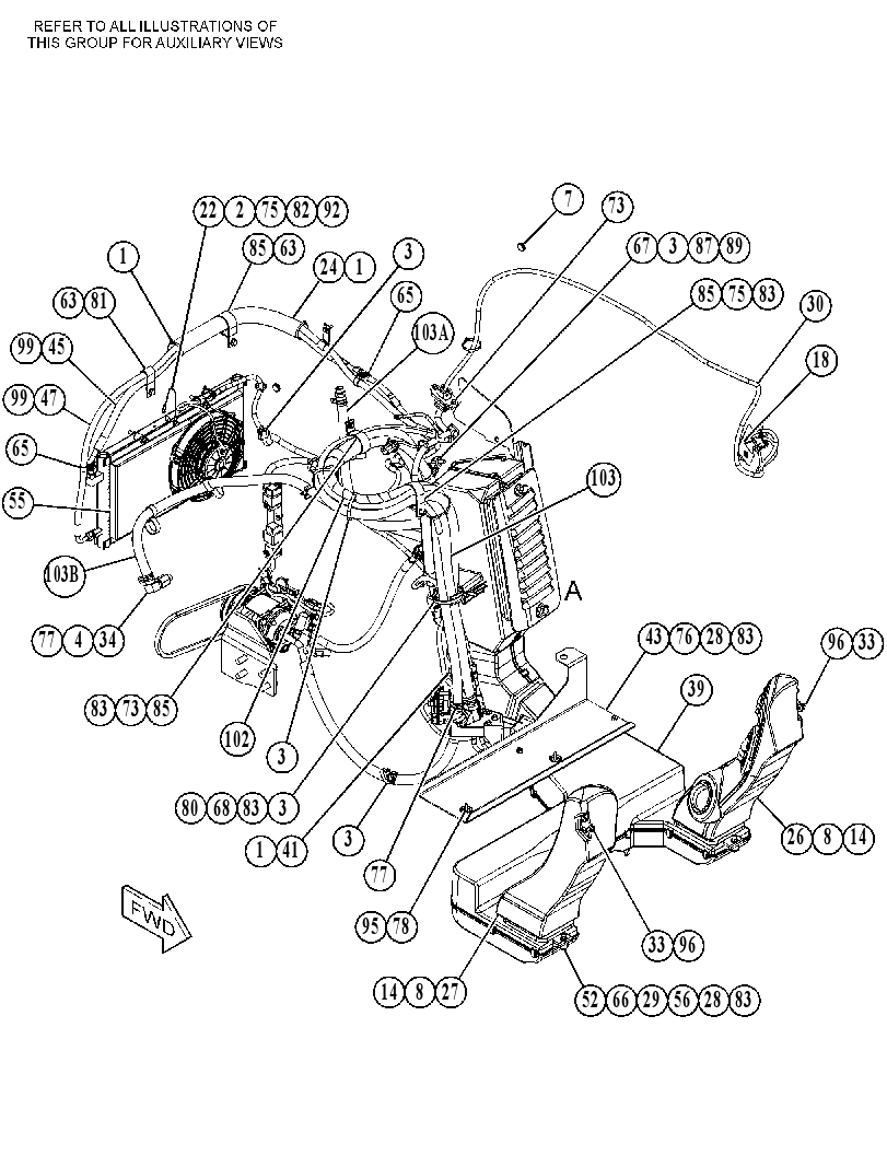 KIT-AIR COND & HEATER INSTL 4210124 CAT