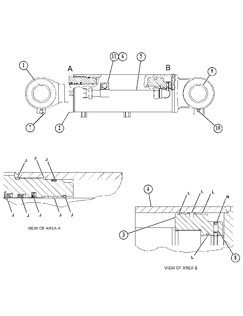 CYLINDER GP-BLADE 4715687 CAT