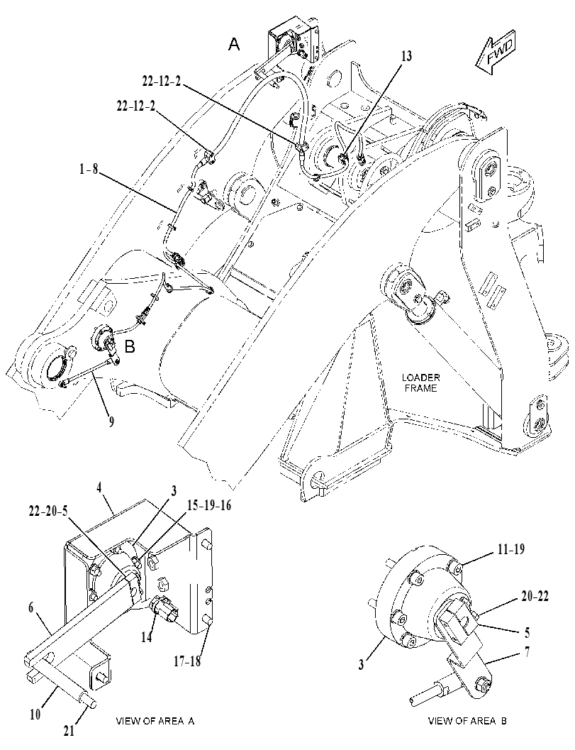 WIRING GP-KICKOUT & POSITIONER 3560685 CAT