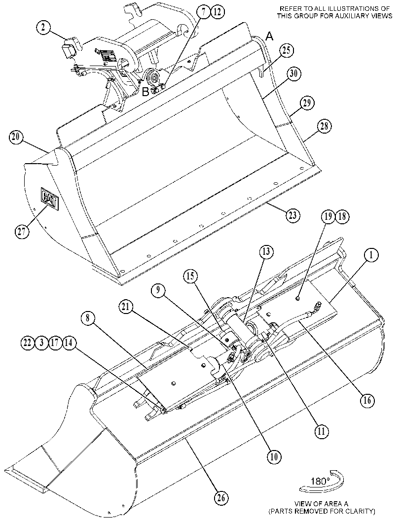 BUCKET GP-DITCH CLEANING 5115345 CAT