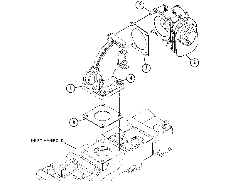 THRT VALVE & MTG GP-AIR INL 5167979 CAT