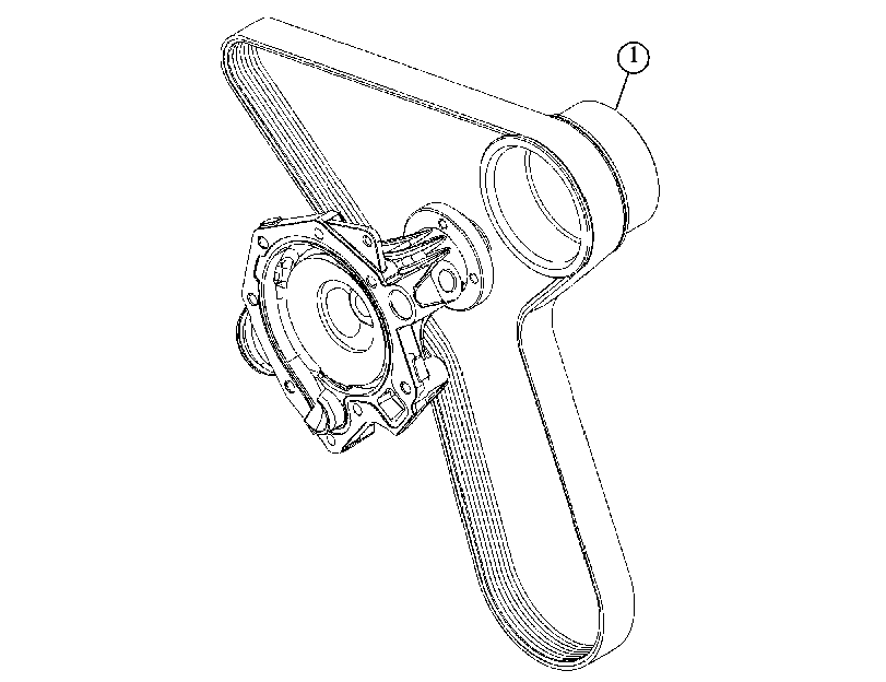 PULLEY GP-ENGINE 5168735 CAT