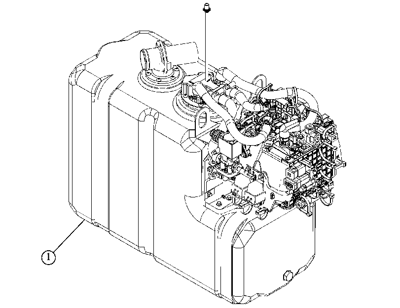 Модуль AdBlue (компоновка) 5043116 CAT