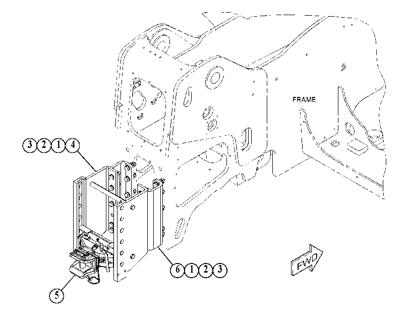 HITCH GP 3412271 CAT