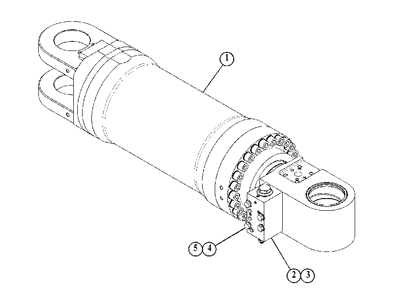 CYLINDER & VALVE GP 3816731 CAT