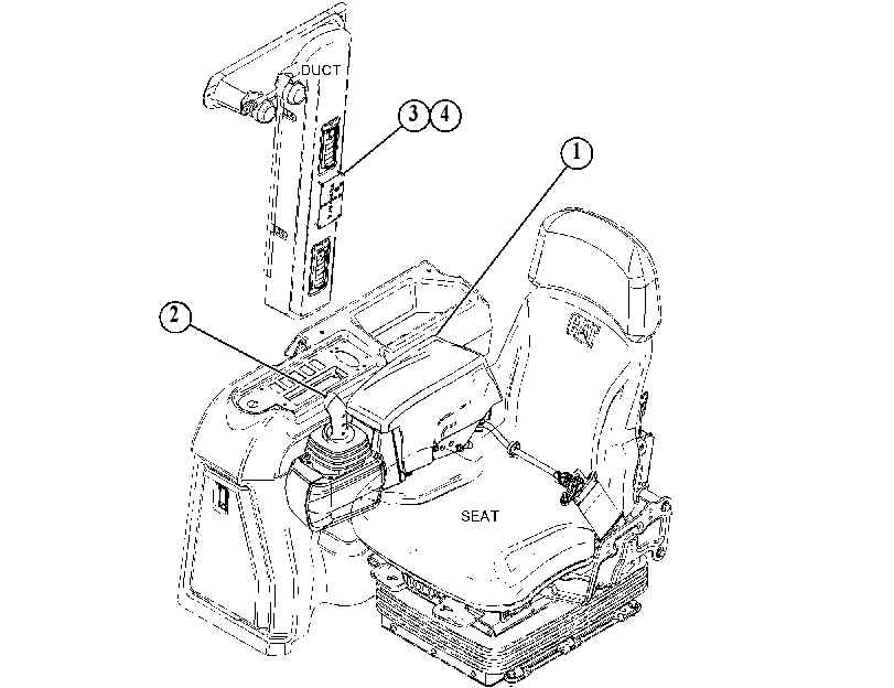 CONTROL AR-HYDROSTATIC POWER 5084801 CAT