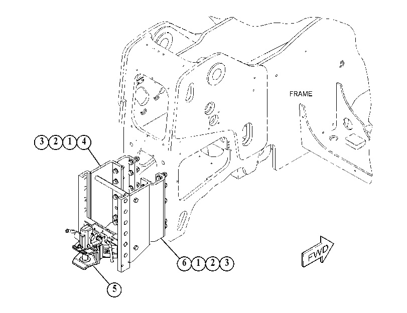 HITCH GP 3412270 CAT