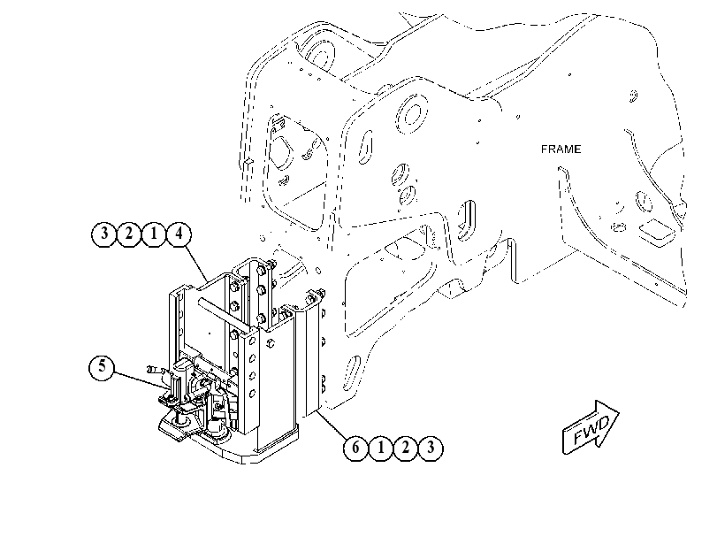 HITCH GP 3412274 CAT
