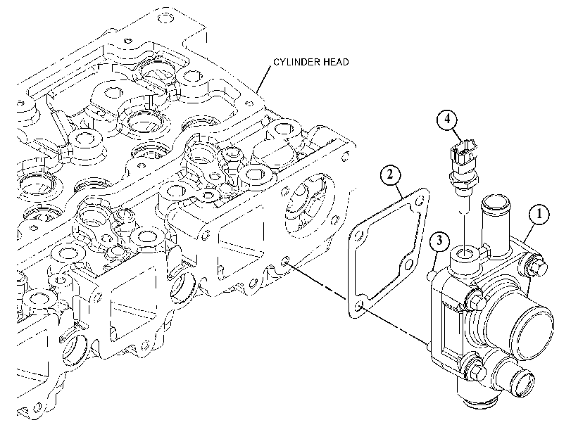 PLUG GP-TEMP REGULATOR HOUSING 5168040 CAT
