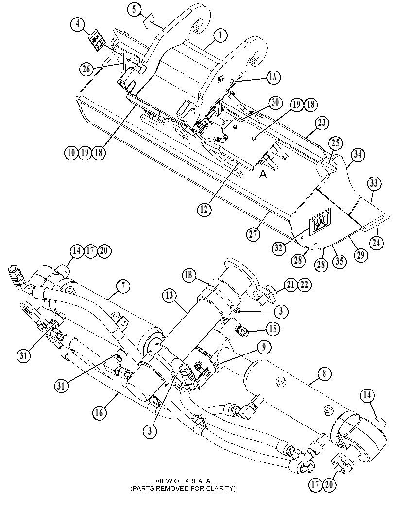 BUCKET GP-DITCH CLEANING 5099164 CAT
