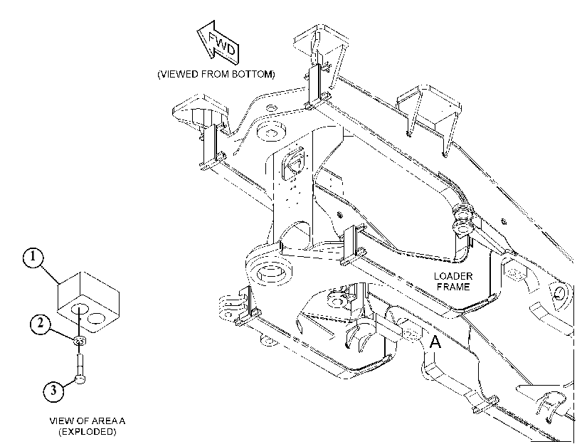 STOP GP-AXLE OSCILLATION 4470909 CAT