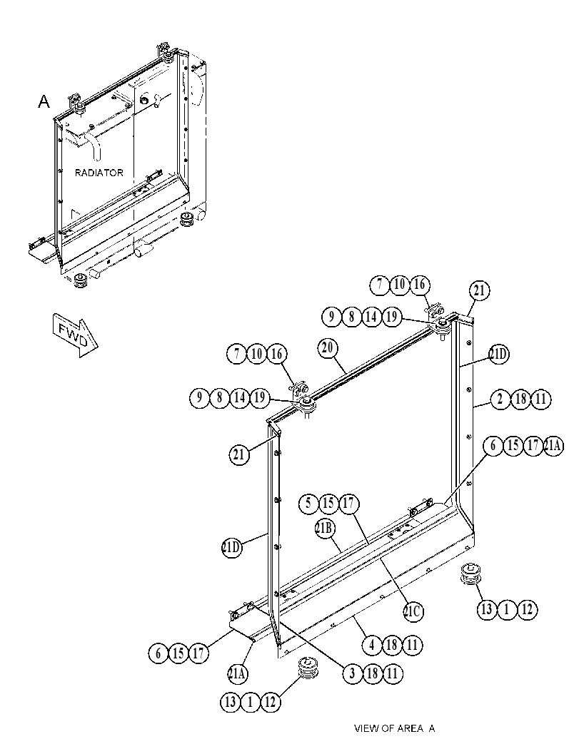 PLATE GP 4563940 CAT