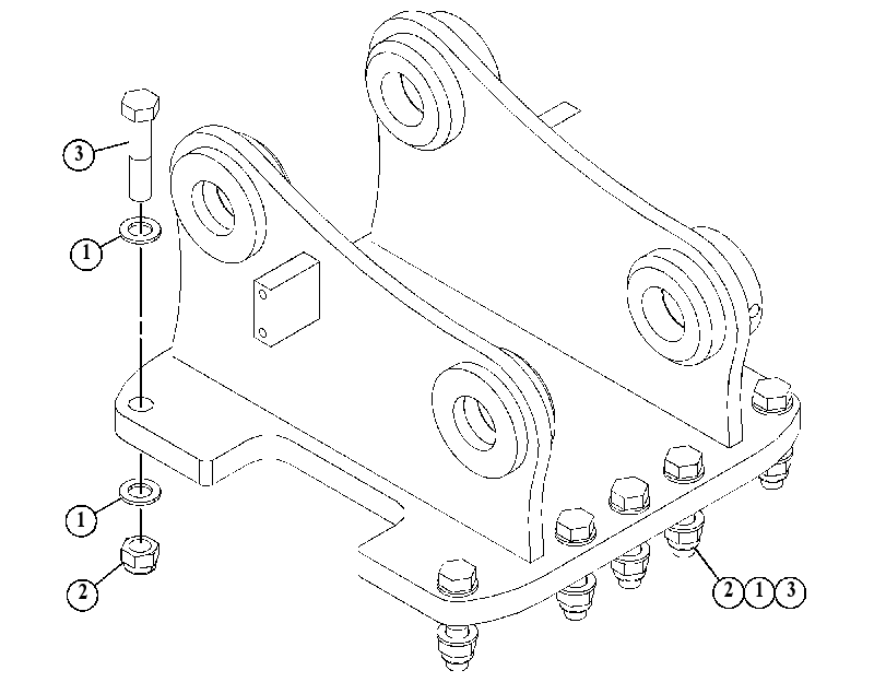 MOUNTING GP-WORK TOOL 4822130 CAT