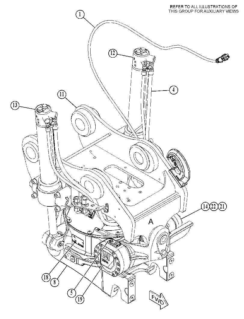 TILT GP-ROTATOR 5166772 CAT