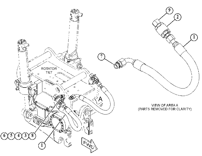 LINES GP-ATTACHMENT 5166764 CAT