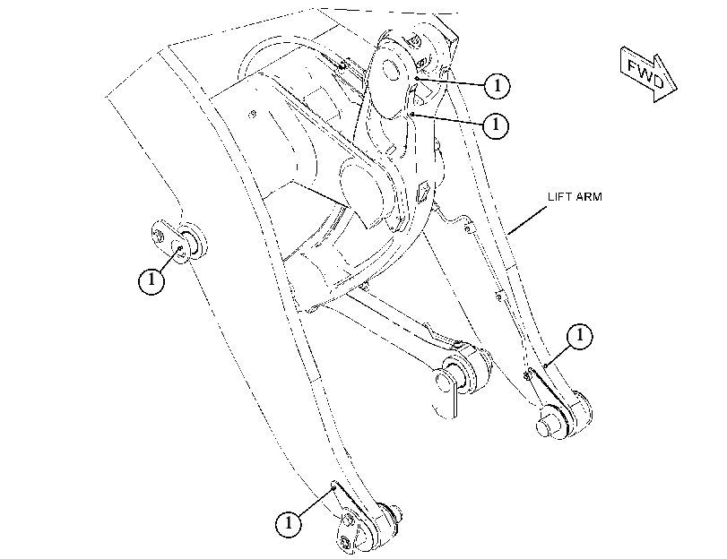 HARDWARE GP-LOADER FRAME 5110284 CAT