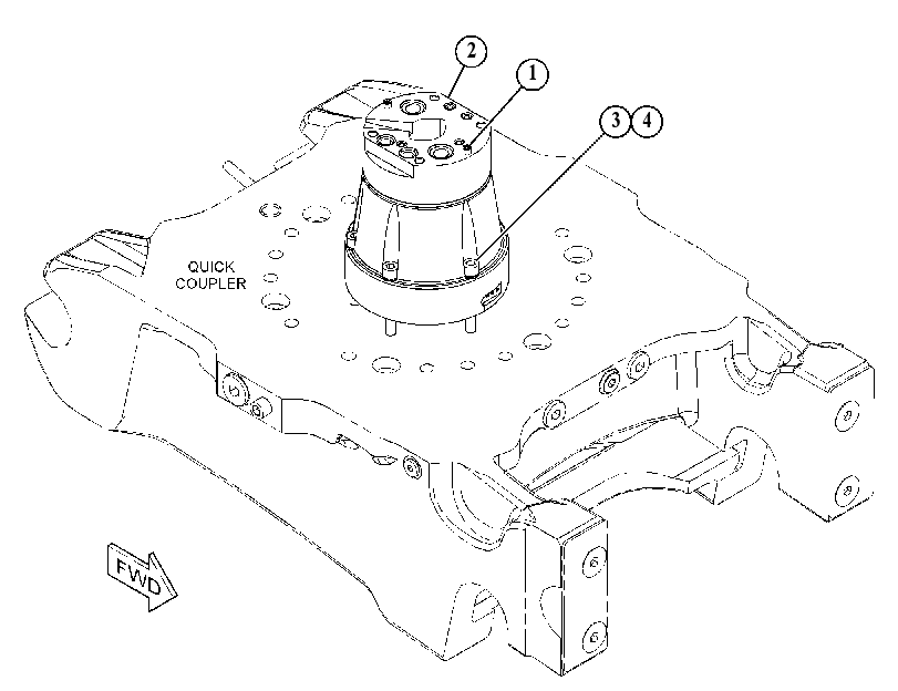 SWIVEL & MOUNTING GP 5143585 CAT