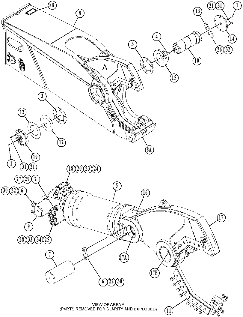 HOUSING GP-SHEAR 3824394 CAT