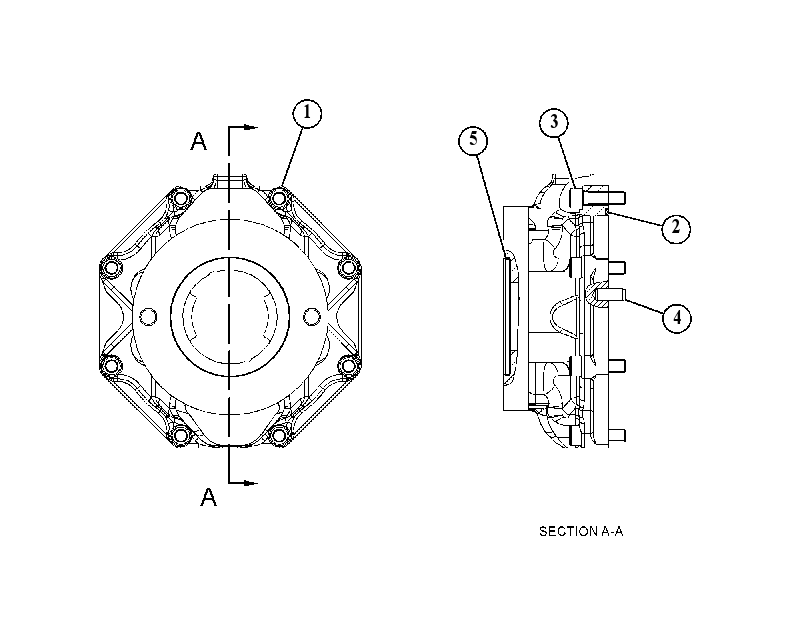 FLANGE GP 4923877 CAT